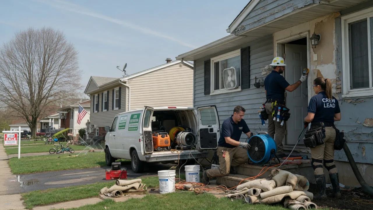 Flood Cleanup in Hurricane Mills, TN near me