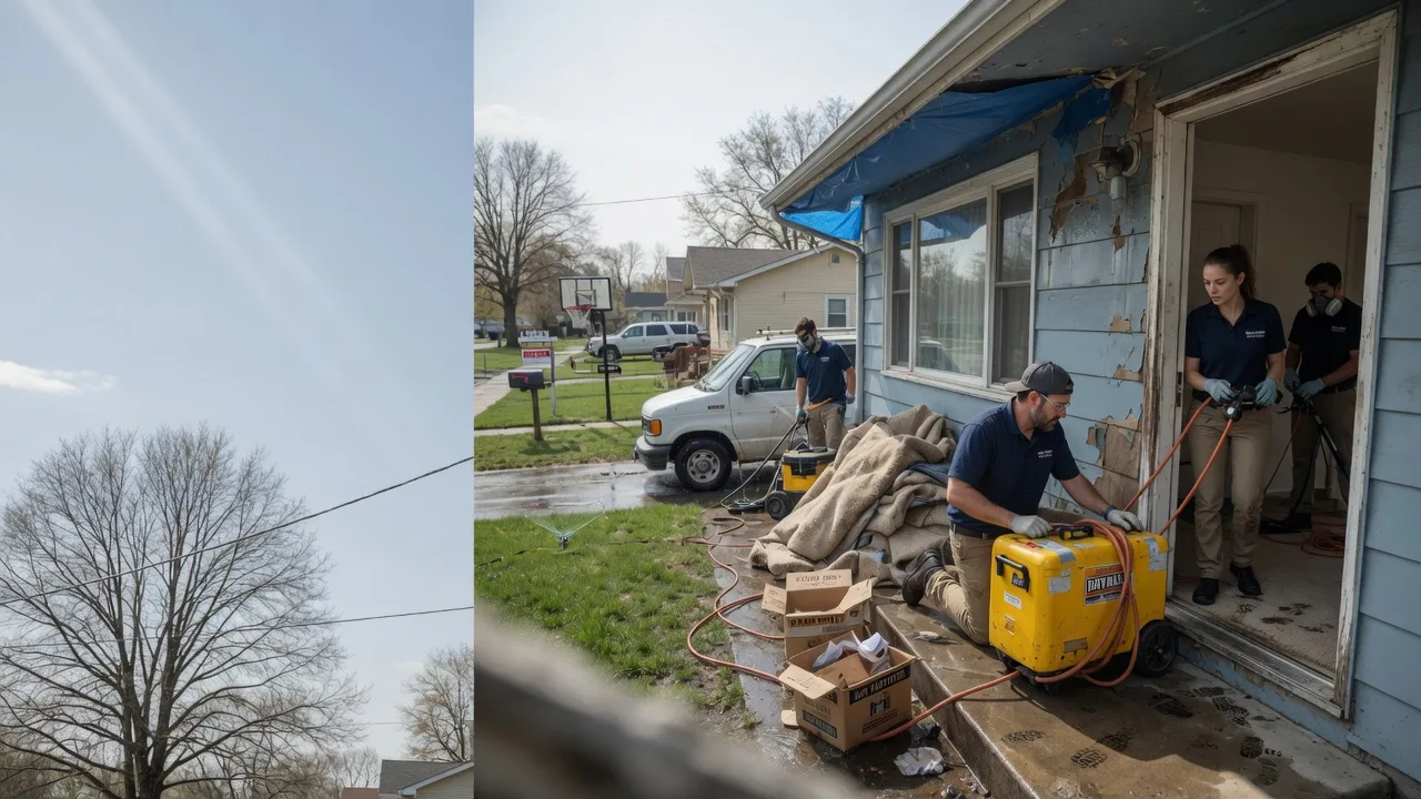 Basement Flood Cleanup in Hurricane Mills, TN near me